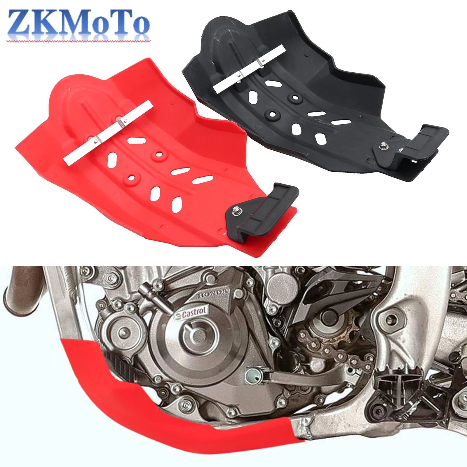 

Motorcycle Skid Plate Engine Guard Cover Protector For Honda CRF250R CRF450R CRF 250R 450R 2010-2016 Motocross Universal Parts