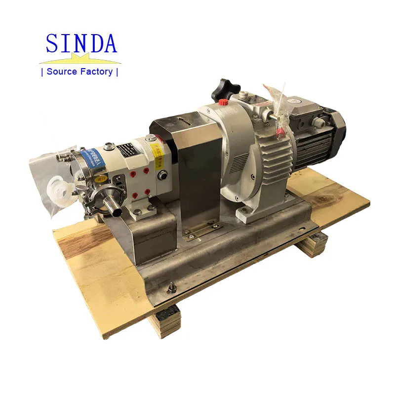 3RP Electric Food Grade SS304 Rotor Pump For Food Syrup