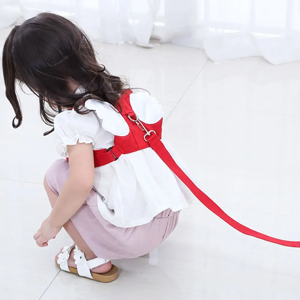 حبل الجر الأنشطة الخارجية اكسسوارات الطفل مشايات الطفل حزام مكافحة خسر تسخير زاوية الجناح على ظهره الأطفال تسخير