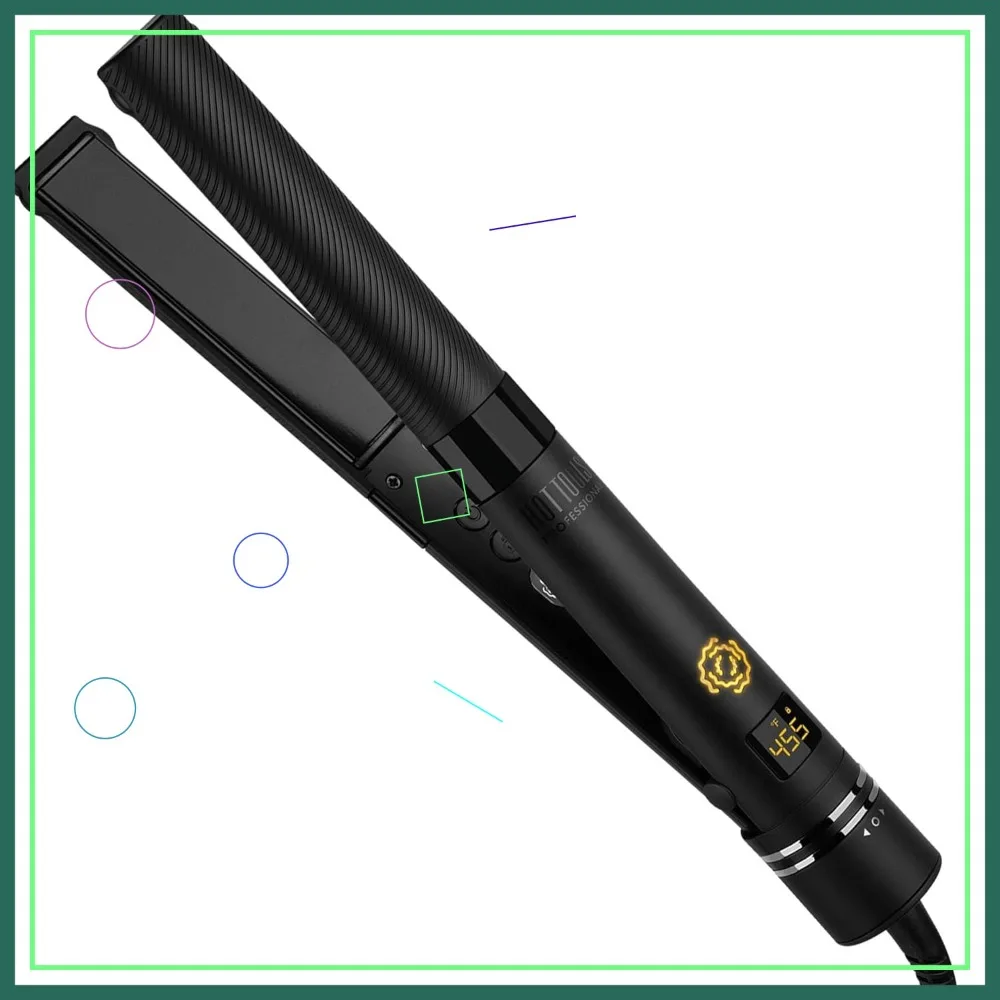 SmoothWave Vibrating Flat Iron | Hair Straightener for Ultra Sleek Hairstyles