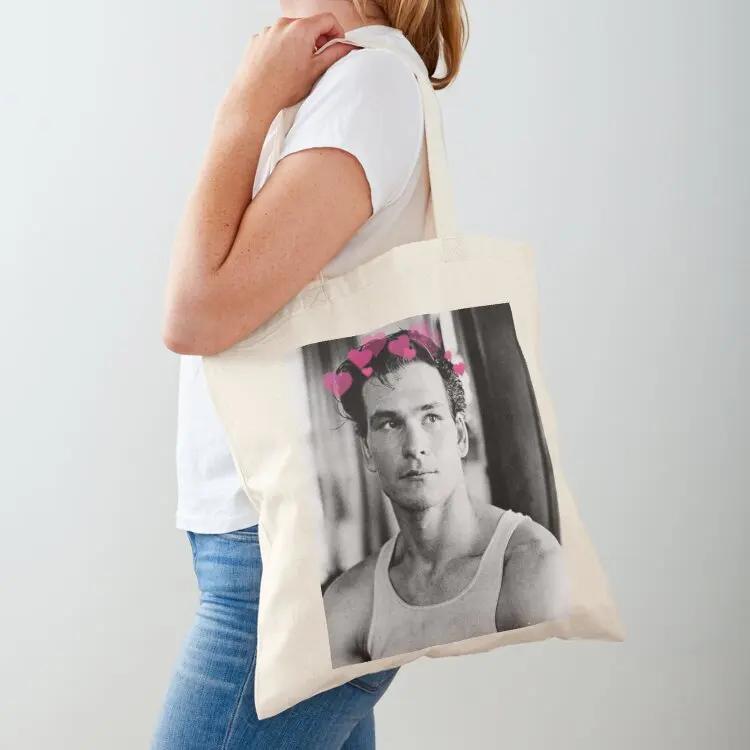 Patrick Swayze Tote Bag Beach bag shopper bags shopping cart bags