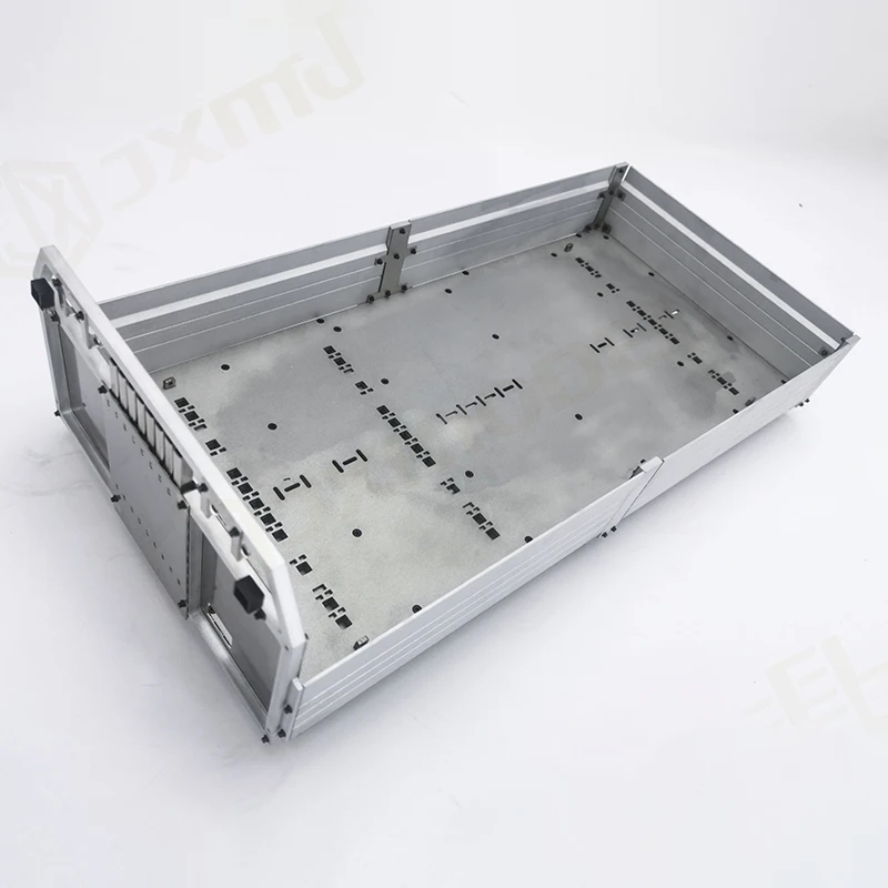 Metal Fence Cargo Box Car Body for 1/14 Tamiya RC Truck JXMODEL-F1650 Crane Scania Volvo Benz Man Car Diy Parts