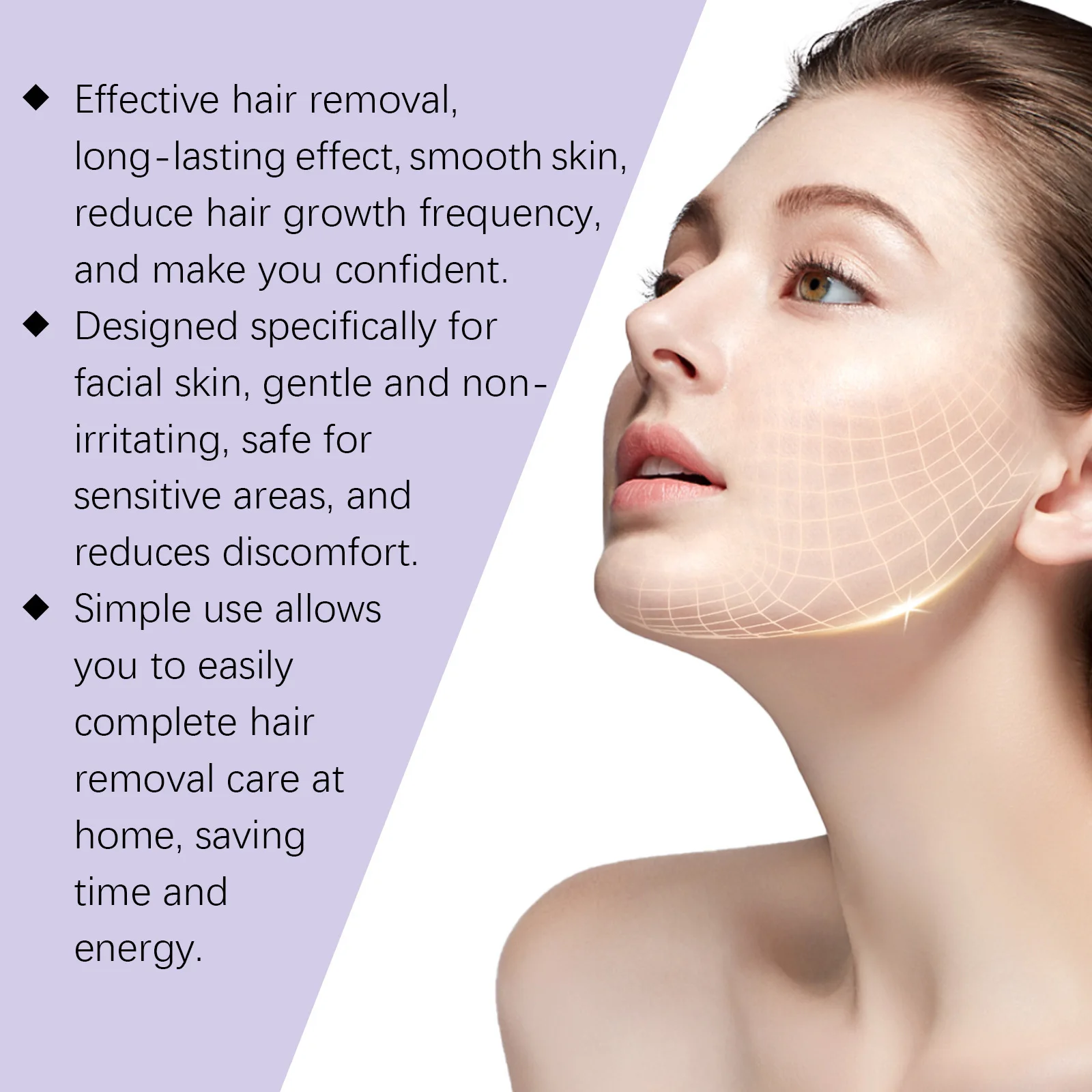 Eelhoe Centella كريم إزالة شعر الوجه امرأة اللحية تقليل إعادة نمو غير مزعجة دائم الشفاه نمو الشعر المانع 30 جرام #1