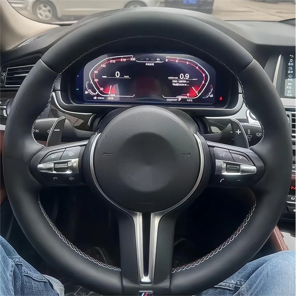 

M Series For BMW Steering Wheel F10 F11 F20 F21 F30 F31 F34 F32 F33 F36 F22 F23 F46 M3 M6 Leather Wheel Car Accessories