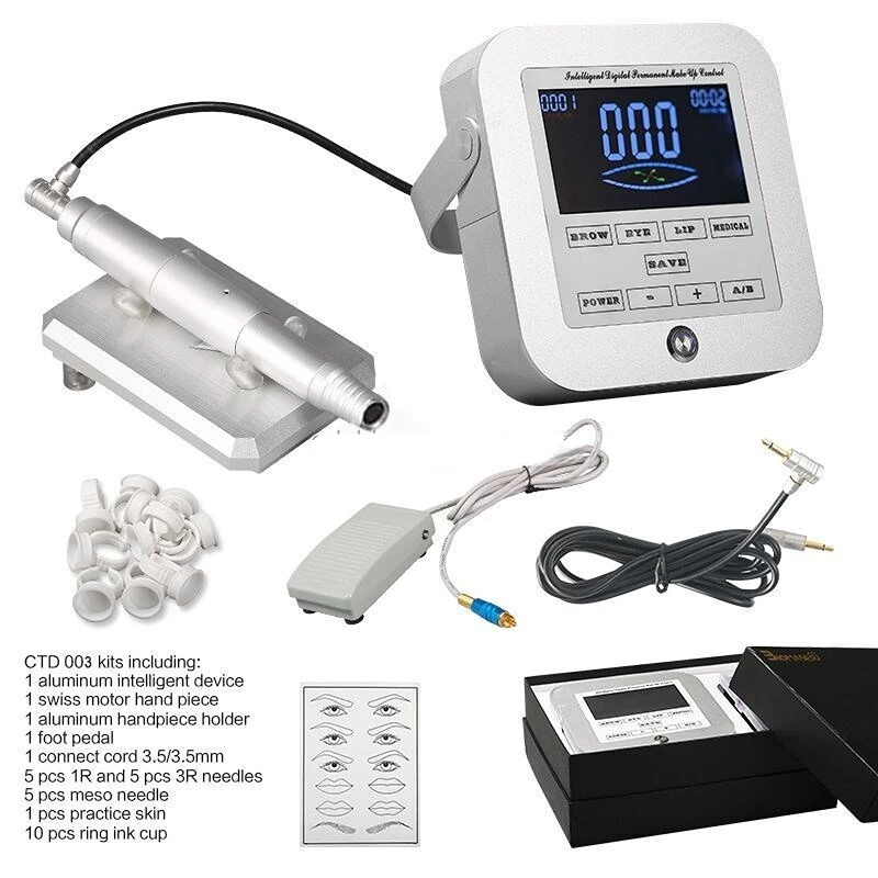 New Generation of Permanent MAKEUP machine,Biomaser brand digital permanent makeup tool kit