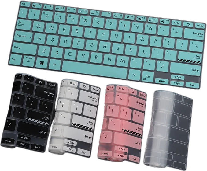 Silicone Laptop Keyboard Cover For ASUS Vivobook 14 2023 M1402 M1402IA M1402I X1402ZA X1402Z X1402 M X 1402 IA ZA 14 inch Skin