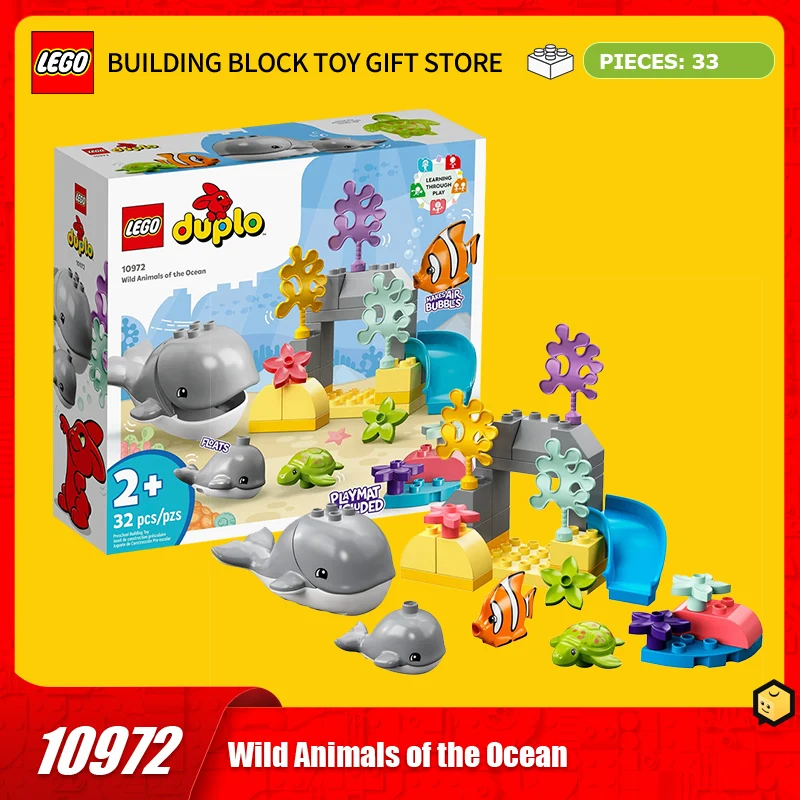 

Строительные блоки Lego Debao серии 10972, морские собранные блоки для дикой природы для мальчиков и девочек, детские игрушки, подарок