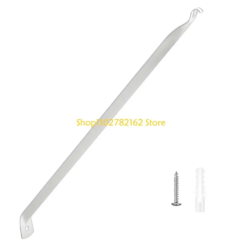 Support rangement polyvalent pour camping-car 547B, en fer traité, Support d'étagère placard 17 pouces, assure