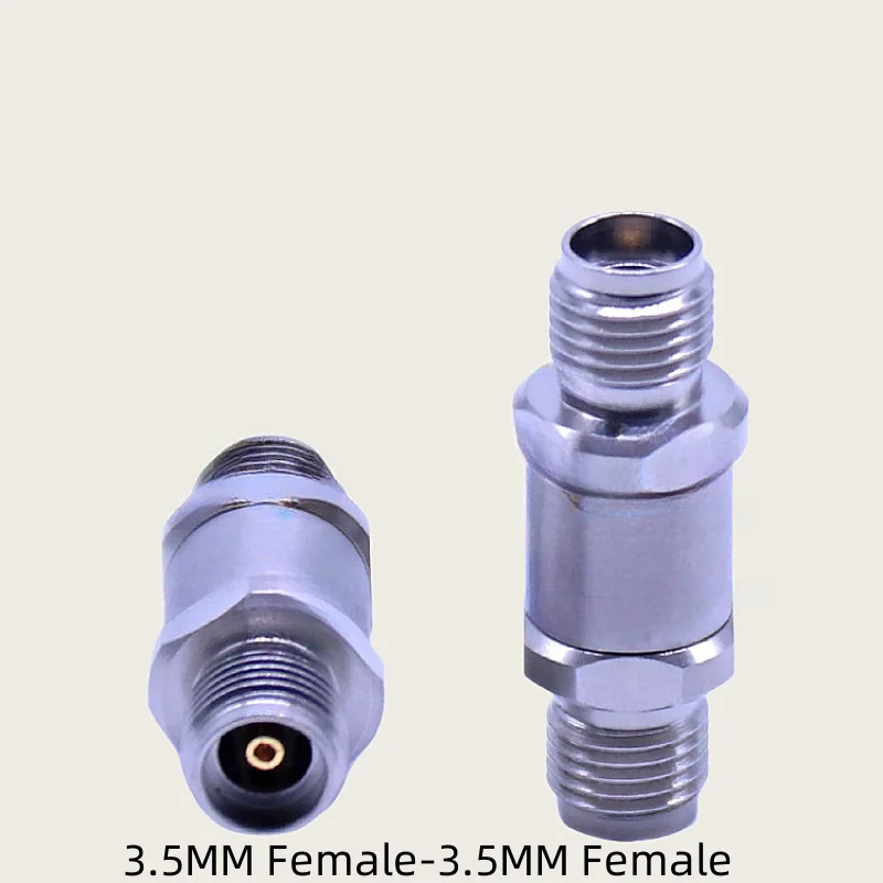 1pcs/lot  3.5MM Male to Female Millimeter Wave Stainless Steel 26.5G High Frequency Test Adapter