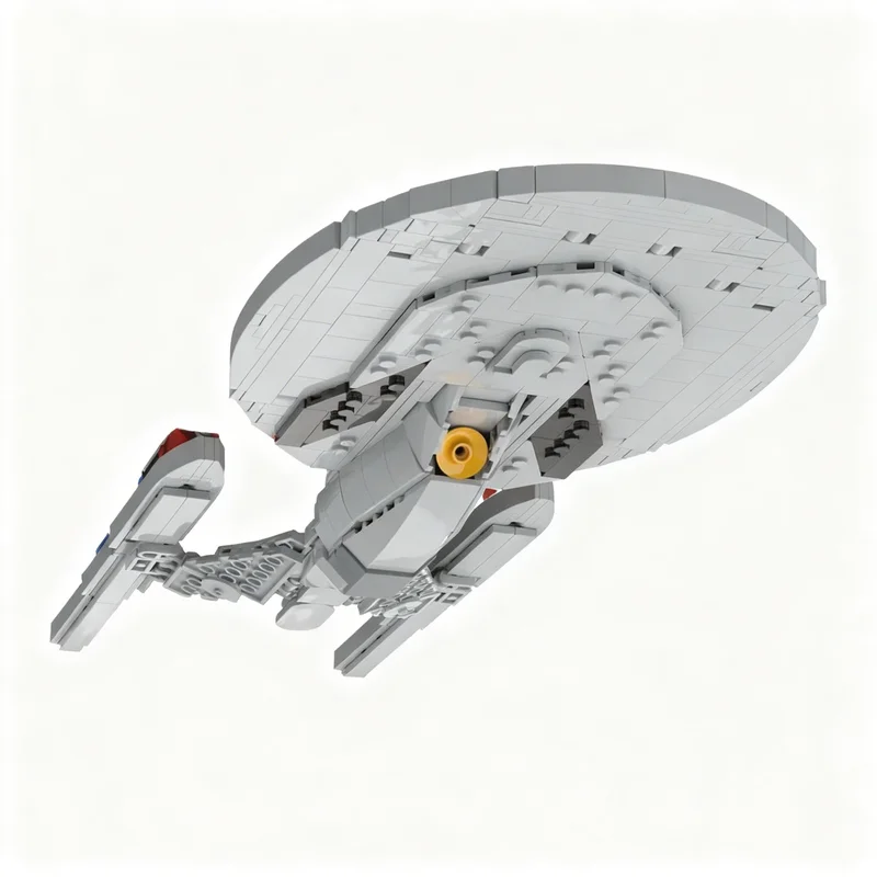 780 stuks MOC Space Star Trek Sovereign Class Enterprise E Model Bouwstenen Architectuur Kerstcadeau Speelgoed Idee Onderwijs