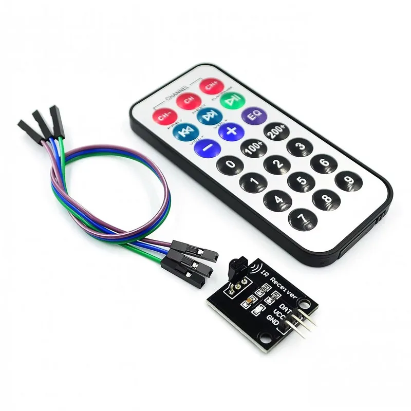 1~100Pcs Infrared Wireless Remote Control Kit Robot Electronic Building Block Infrared Decoding Without Battery