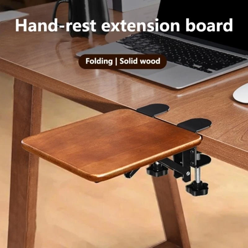 

B03C Spacious Mouse Desk Pad Computer Hand Bracket for Gaming Water Resistant Mouse Extension Board