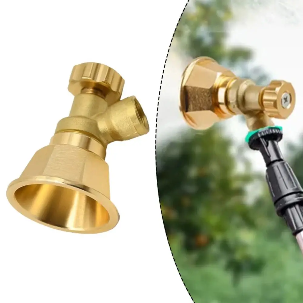 Portable Copper Atomization Nozzle Adjustable Gardening Supplies Garden Sprayer Agricultural Watering Garden Sprinklers