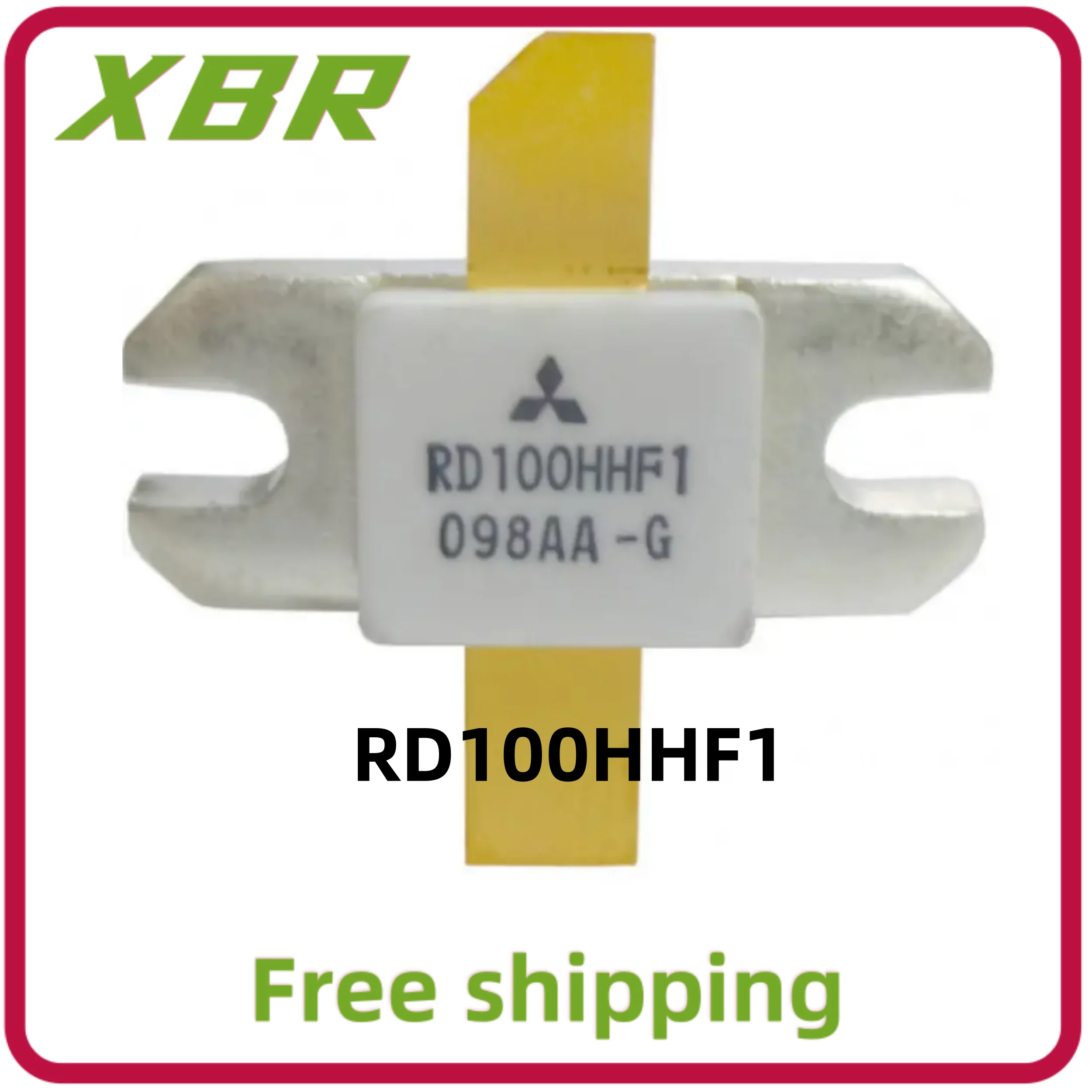 

1/5/10 pcs RD100HHF1 CERAMIC RF MOSFET 100W 175MHz old model free shipping in stock