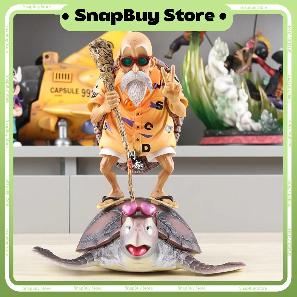

23cm Dragon Ball Master Roshi Anime Figure Kame Sennin Figures Model Statue Doll Collection Decoration Kids Toys Customized Gift