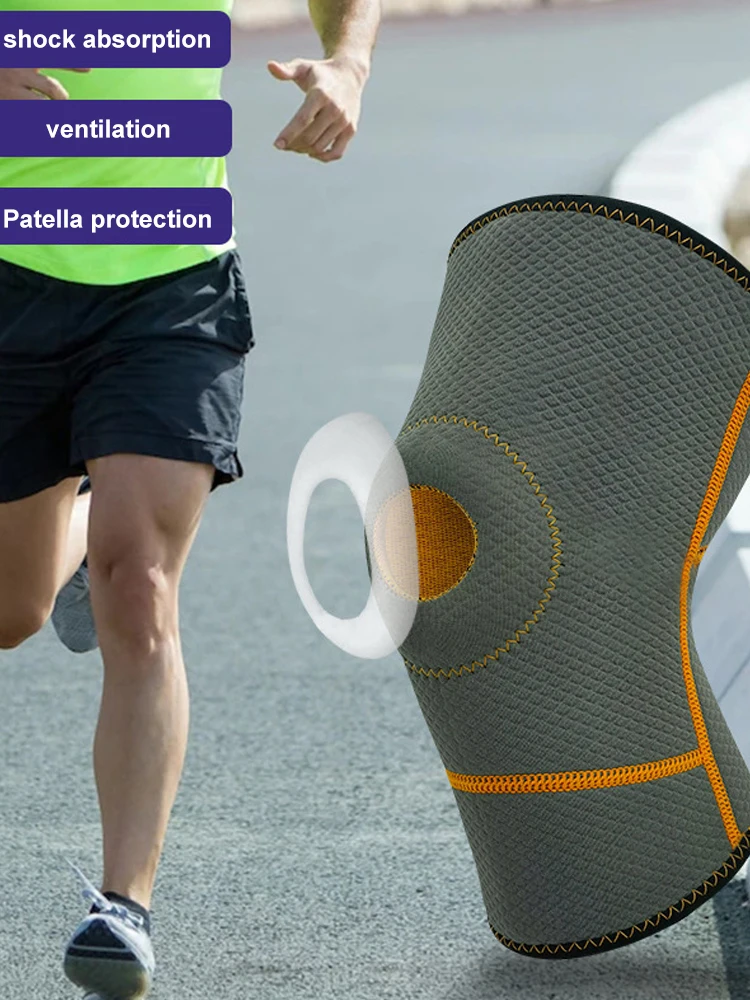 AliExpress TOPRUNN 1PCS Fitness Running Cycling Knee Support Braces Elastic Neoprene Sport Compression Knee Pad Sleeve for Basketball Volleyball