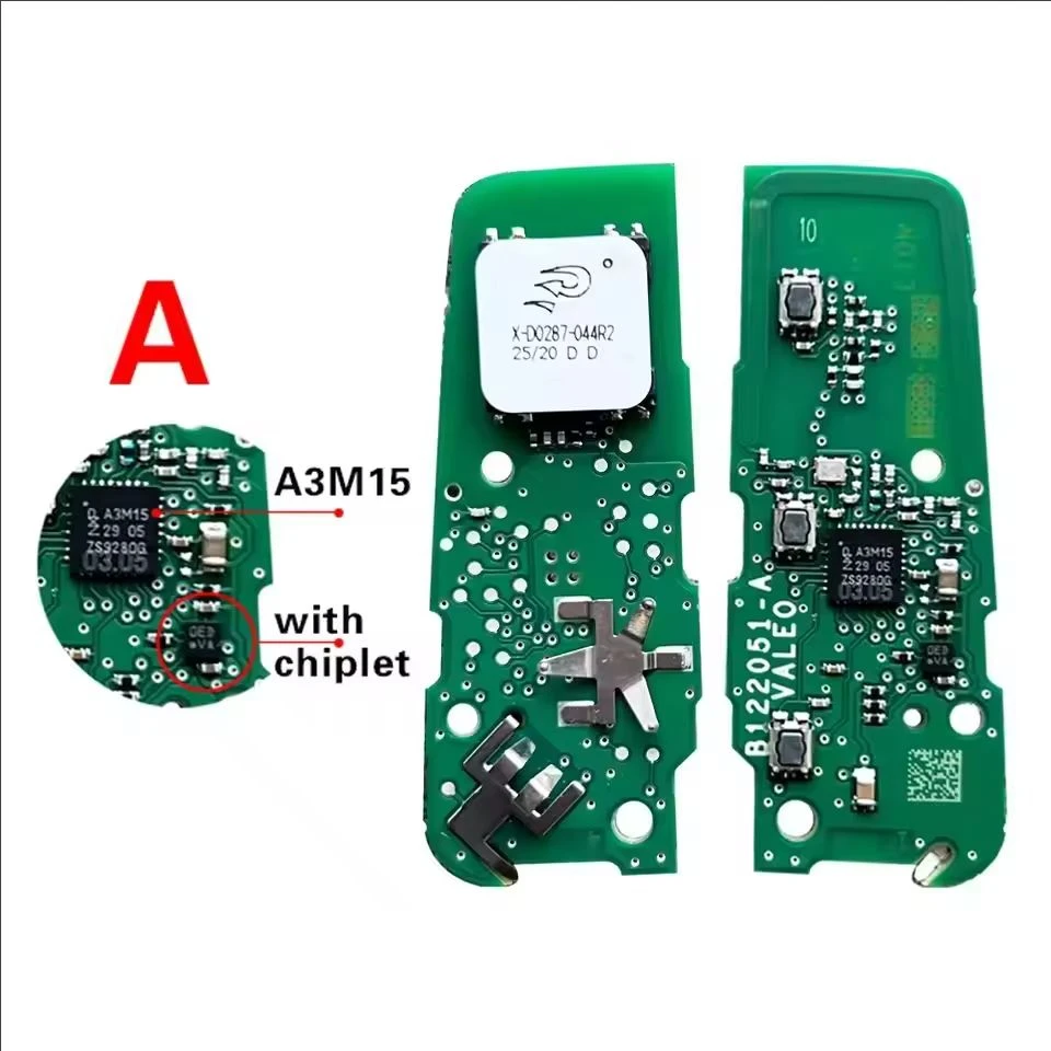 For Peugeot 5008 508 Smart Key PCB 3 Buttons IM3A AES NCF29A1 IM3A 434MHz Keyless Go OEM A3M15 Chip