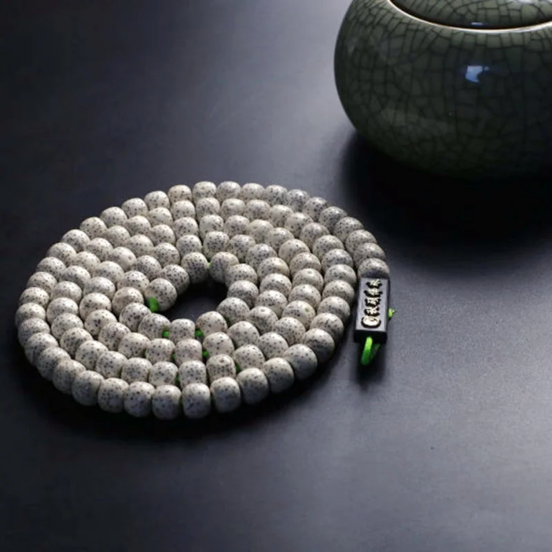 Qiushuo Hainan Xingyue Bodhi108Lunar January round Beads Seiko Trumpet Maogan Material Moon Star Sparse Xingyue Bodhi