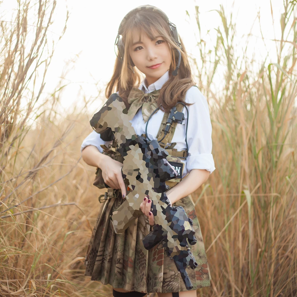 Armed JK TYP Tactical Skirt, Camouflage Uniform, Pleated Skirt, Daily Leisure