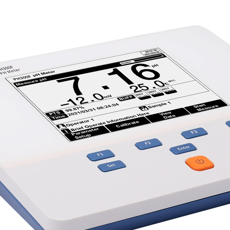 Data Storage 500 sets portable benchtop ph meter kit digital self calibrating ph meter