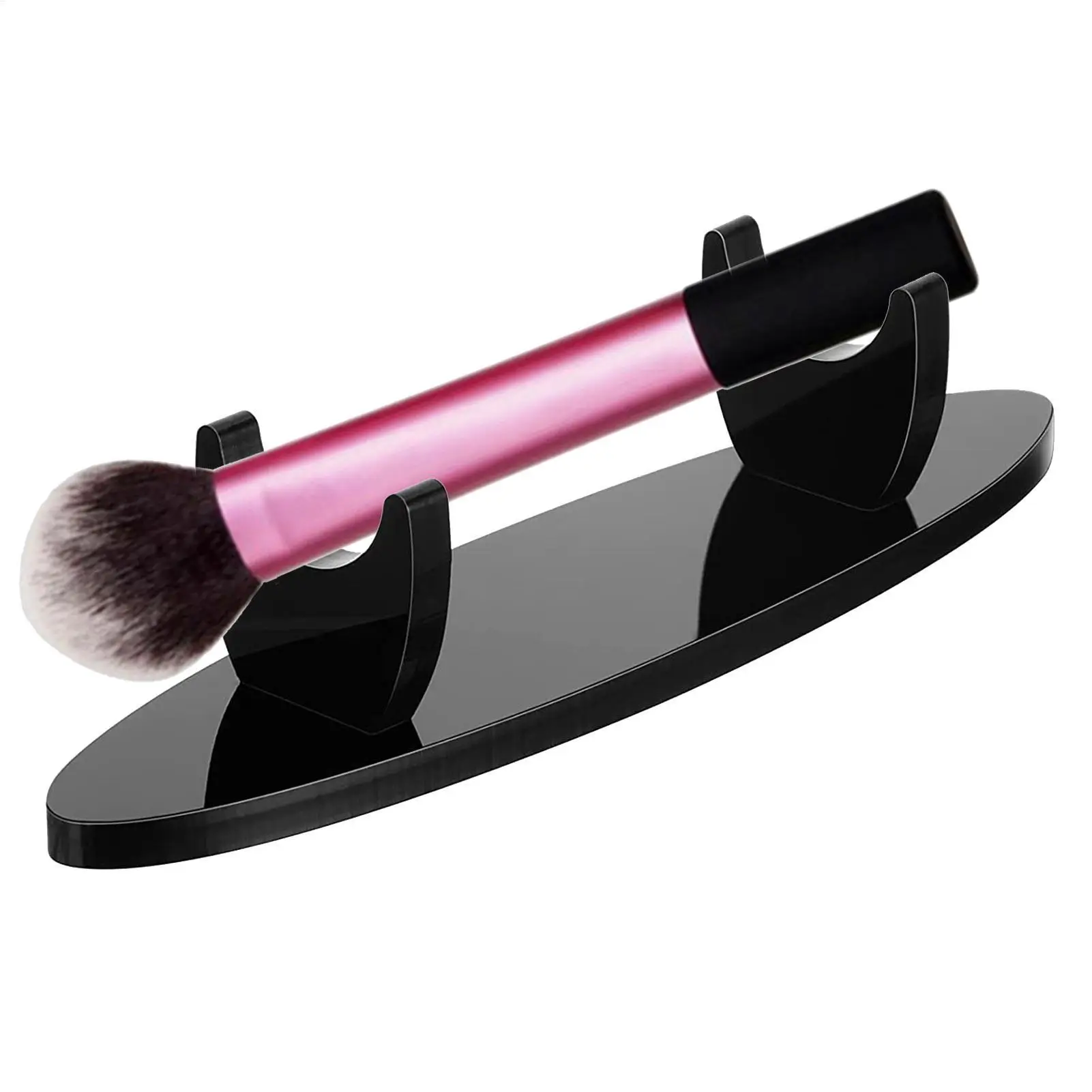 حامل قلم أكريليك عرض موقف فرشاة للمكياج الرف المنظم مكتب قلم رصاص عصا حامل عرض فرشاة الرسم تجفيف الرف