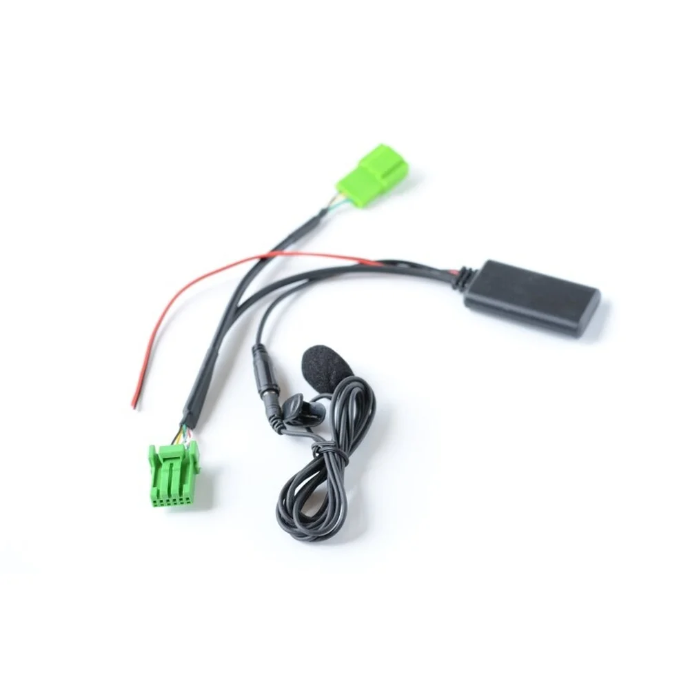 Wireless 5.0 AUX Adapter with Microphone for Jaguar For LAND Rover For RANGE Rover Vehicles Requiring AUX Input Compatibility