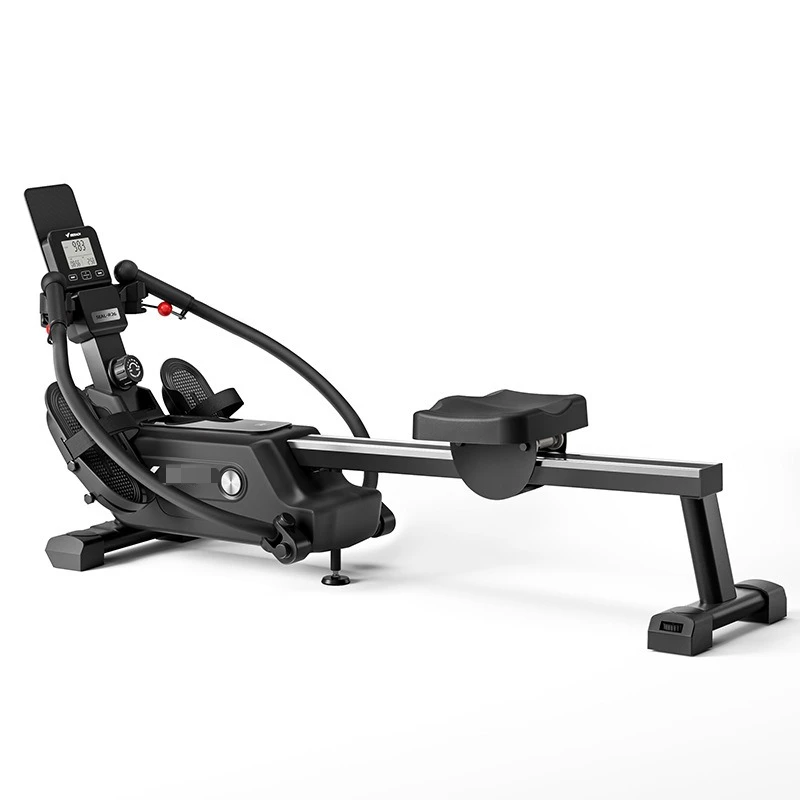 

Fitness Sports Rowing Machine Cardio Training Gym Equipment Level 8 Rowing Machine Iron Rower Machine