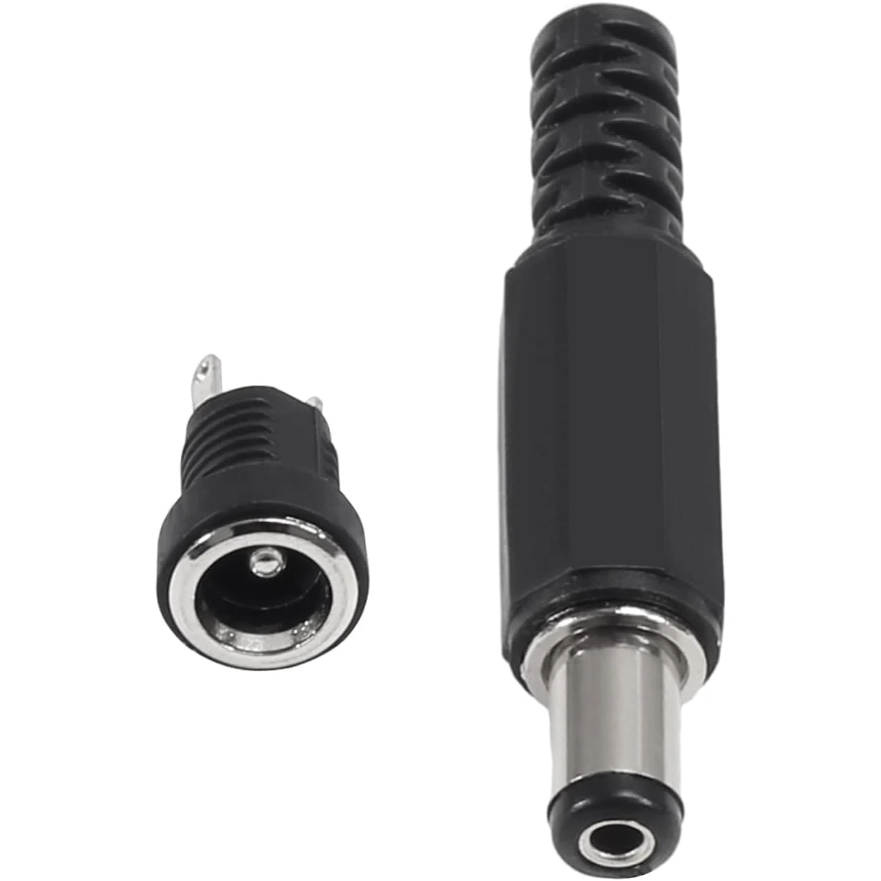 20 أزواج 5.5x2.1 مللي متر تيار مستمر امدادات الطاقة ذكر التوصيل + أنثى جاك لوحة جبل لحام سلك موصل 5.5*2.1 مللي متر تيار مستمر التوصيل موصل مقبس #6