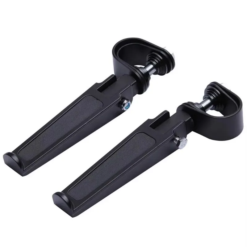 Motorcycle Highway Foot Pegs Engine Guard Crash Bars Footrest Clamp Mount For Harley Davidson Dyna Chopper Bobber Custom