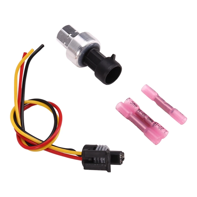 A/C Refrigerant Pressure Switch Sensor & Connector 13587668 Fit For GM Buick Chevrolet Hummer