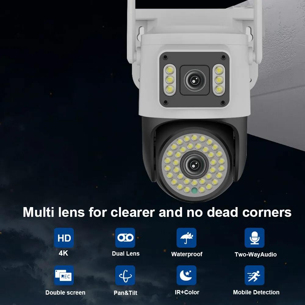 LLSEE CCTV camera 360,CCTV camera YOOSEE,Wifi,8MP waterproof 360,pan tilt remote monitoring camera,outdoor IP security cam