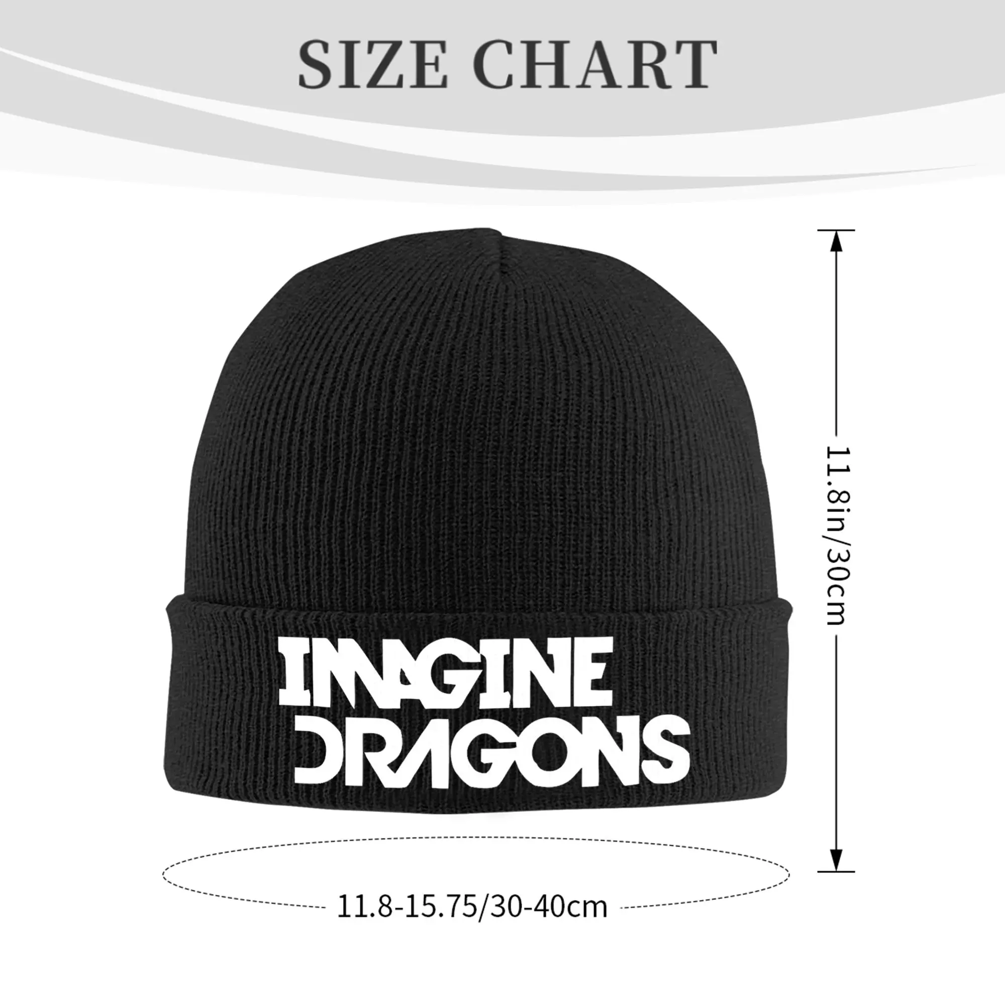 Band Imagine Dragons Winter Skullies Beanies Hat Warm Autumn Knitted Hats Bonnet Caps for Women Men