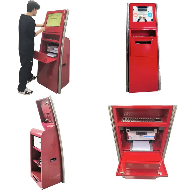 Self Service A4 Document Printing Kiosk Equipment for Office Business