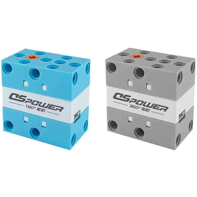 Compatible with Le high power porous dual axis 2KG small particle PWM angle motor servo steering motor building block servo
