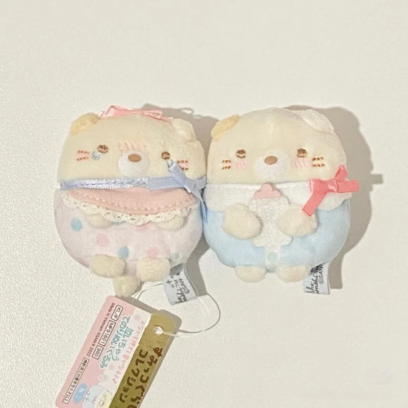 Sumikko Gurashi Pacifier Series Neko Cat Plush doll  Sweet Lace Bib Bow SumikkoGurashi Stuffed toy Stuffed Animals Ornament