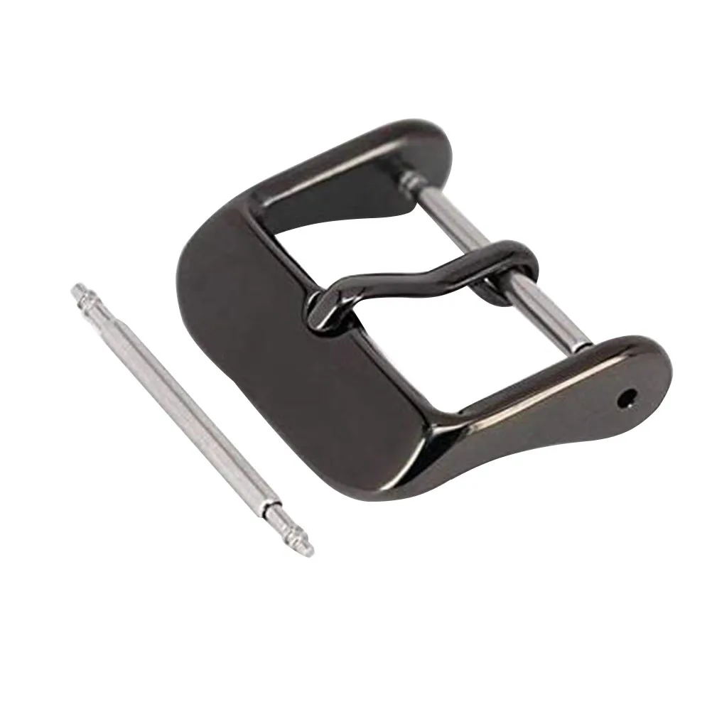 4Pcs 22Mm Stainless Steel Watch Buckle Clasp Set for Watch Strap Replacement Universal Fit for Most Brands Easy Removal No Tools