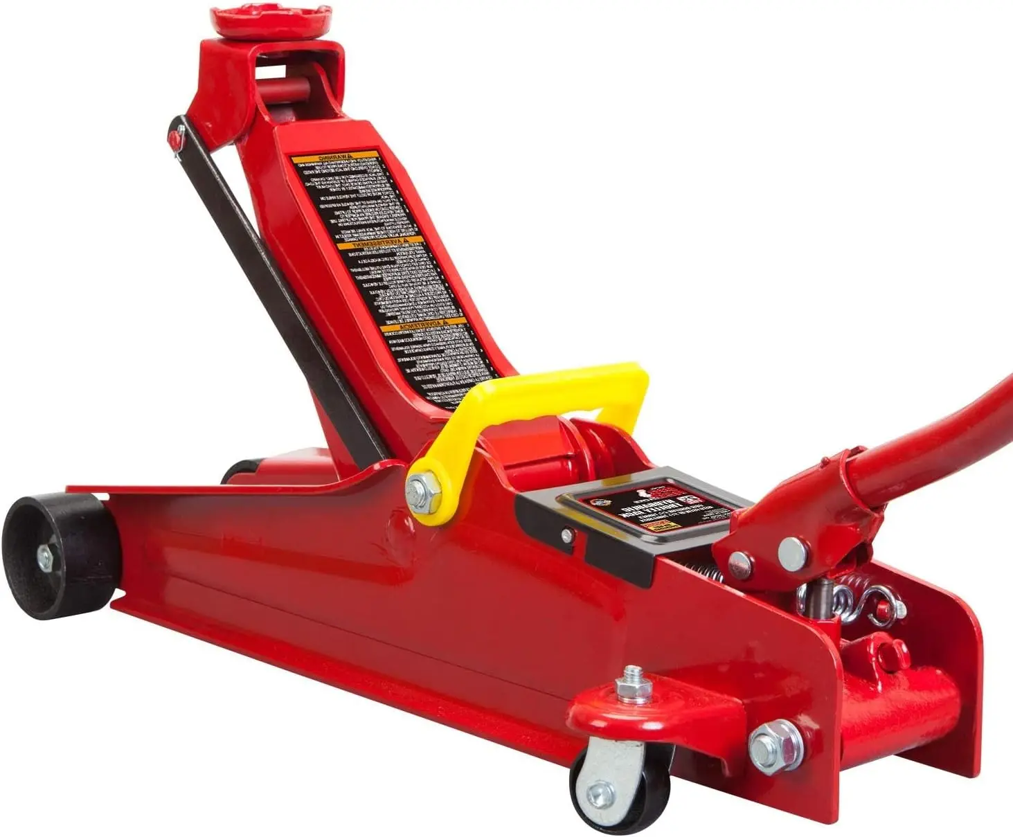 

T825051R Torin Low Profile Hydraulic Trolly Jack, 2.5 Ton (5,000 lb) Capacity, Red