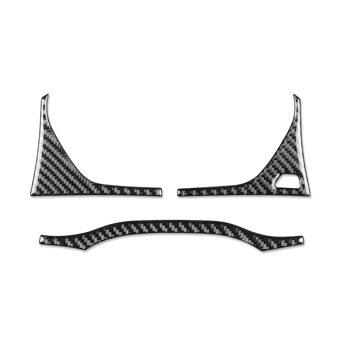 Real Carbon Fiber for Q5L FY SQ5 2018-2024 Dash Instrument Cluster Speedometer Frame Cover Interior Trim Decal