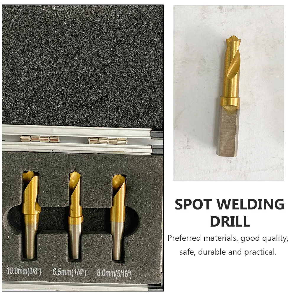 

1Set Preferred Materials High Quality Safe Durable Practical Spot Welding Drill Professional Sturdy Cutting Resistance Low