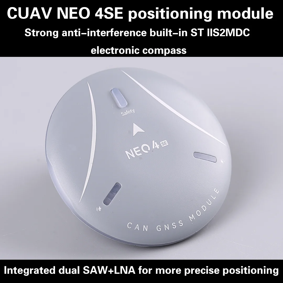 

CUAV NEO 4SE Open-Source Flight Control Positioning Module High-Precision M10 Satellite CAN for Drone Navigation