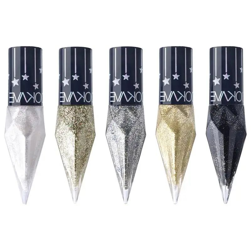 Liquid Eyeliner Shimmer Glitter Eyeshadow Long Lasting And Pigmented Sparkling & Shimmer Eyeliner For Eyes Makeup Women Girls