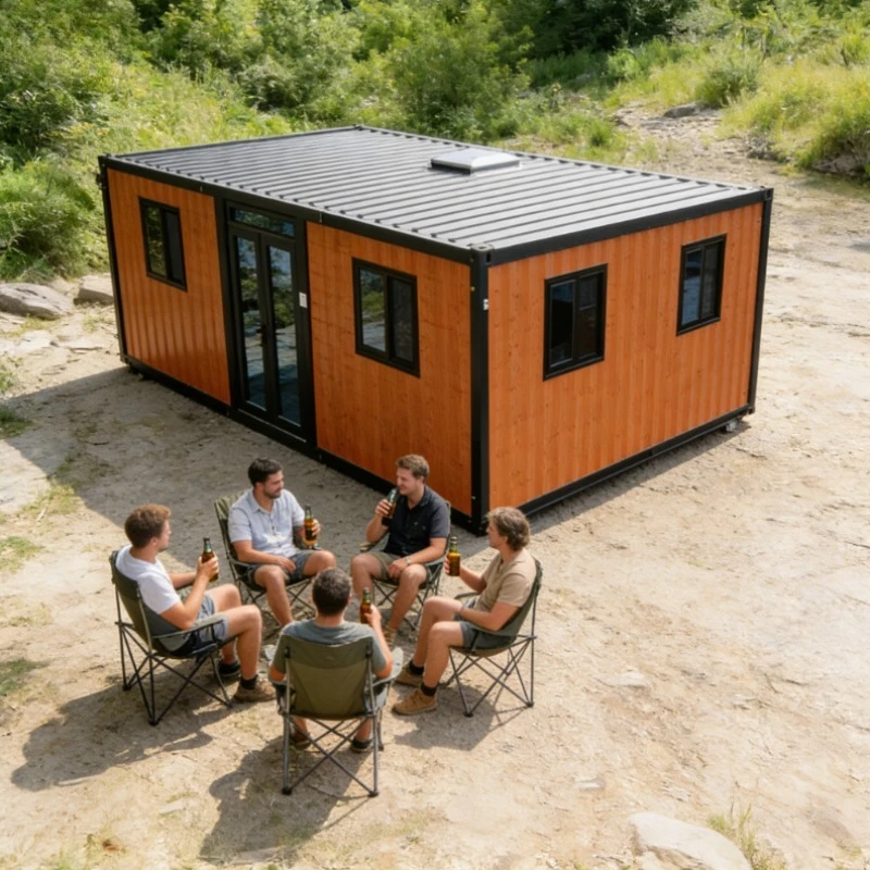 Prefab Modular Modern Luxury Living Homes Extended Expandable Container House Tiny Homes Folding Container House