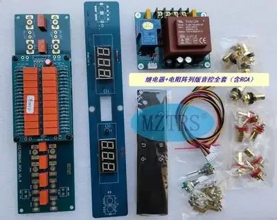 

MZTRS Passive Preamp Board | Balance Remote Volume Control & Audio Source Selection for Hi-Fi System
