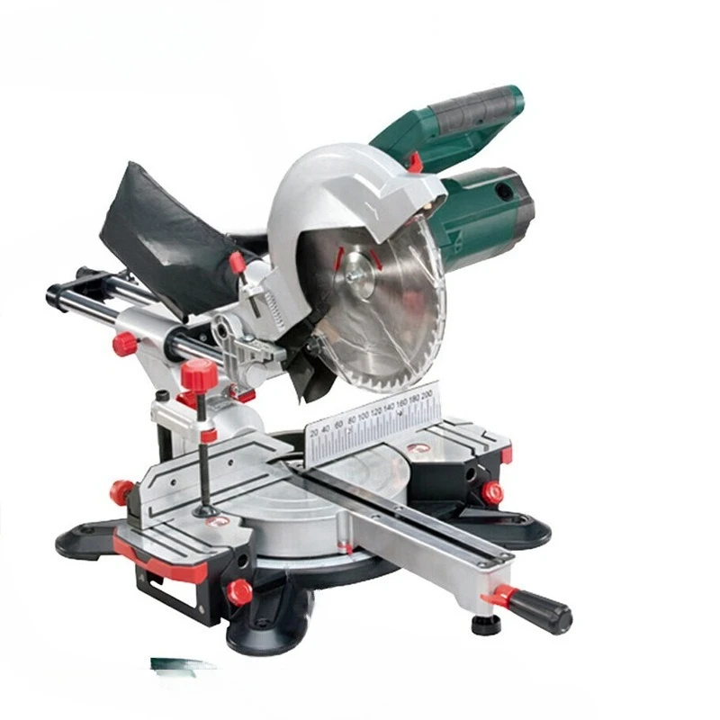 12 inch push-pull aluminum machine, woodworking 45 degree angle cutting machine, aluminum sawing machine