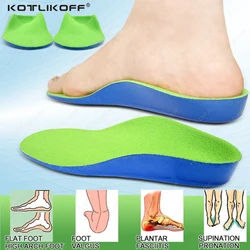 Child Orthopedic Insole For Flat Foot Kid Comfortable Correction X/O Leg,Arch Support,Foot eversion,Accessory Orthopedic Shoes