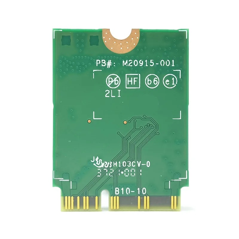 Imagem -03 - Placa de Rede Wifi Cnvio2 Key e Ax1690i Wi-fi 6e Ax411 Velocidade 1690i 2.4 Gbps 802.11ax 2.4 Ghz Ghz 6ghz Bluetooth 5.3 Bt5.3