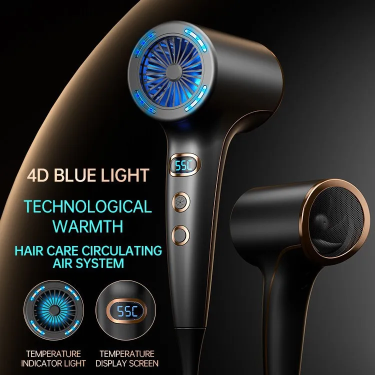 2026 New Upgrade High-Speed Hair Dryer with Strong Wind, Home and Salon Use, Negative Ion Hair Care Hair Dryer