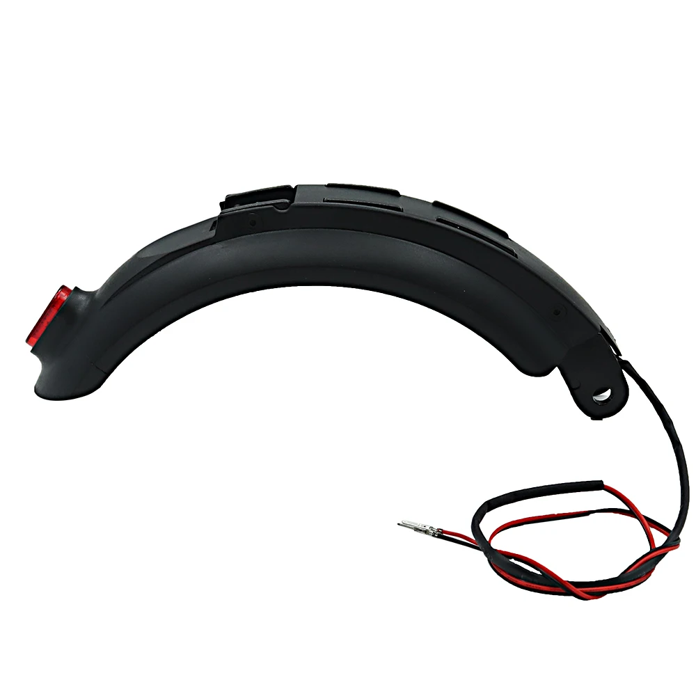 Electric Scooter Rear Fender Mudguard Wing + Tail Lamp For KuGoo S1 S2 S3 Scooter Skateboard Parts E Scooter Accessories