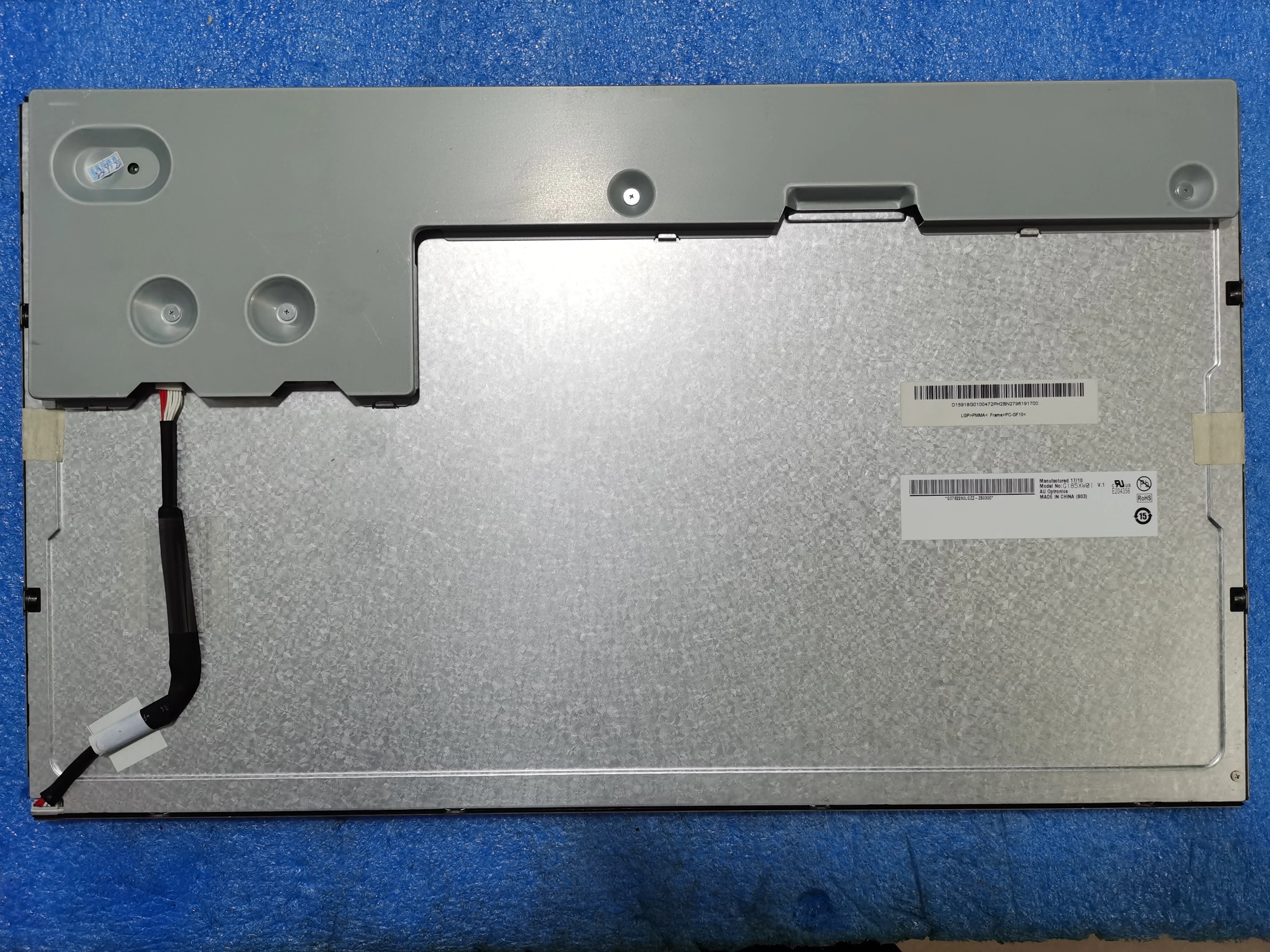 Original G185XW01 V1 18.5-inch industrial screen, tested in stock G185XW01 V2 G185HAN01.0 G185HAN01.1 M185BGE-L22