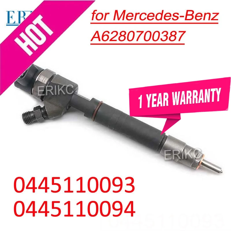 0445110094 Boquilla de inyector Common Rail 0445110093 Pulverizador de inyector de combustible diésel para mercedes-benz MB 6280700387 0986435035